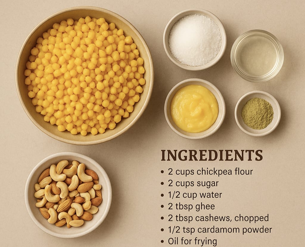 బూండీ లడ్డూ తయారీ