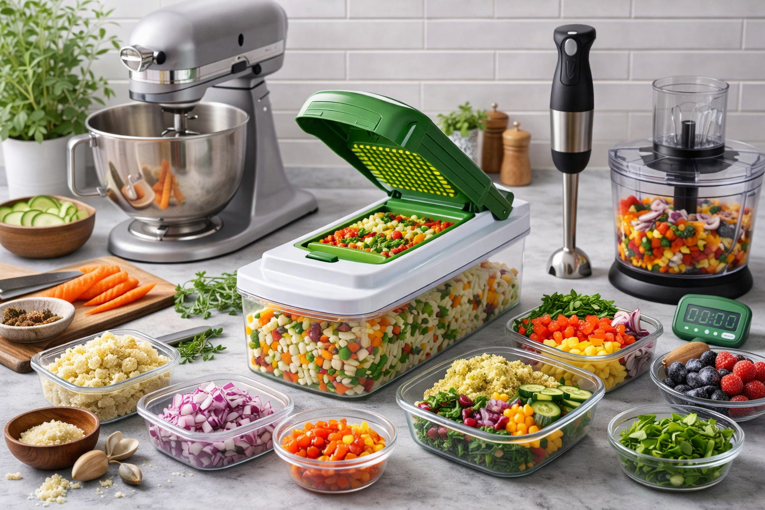 సమయం ఆదా చేసే కిచెన్ టూల్స్ మరియు వెజిటబుల్ చాపర్