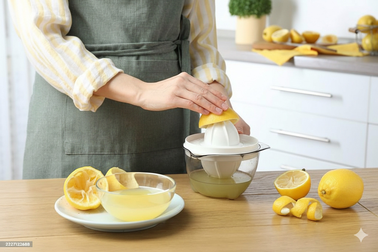 నిమ్మరసం తీసుకోవడం