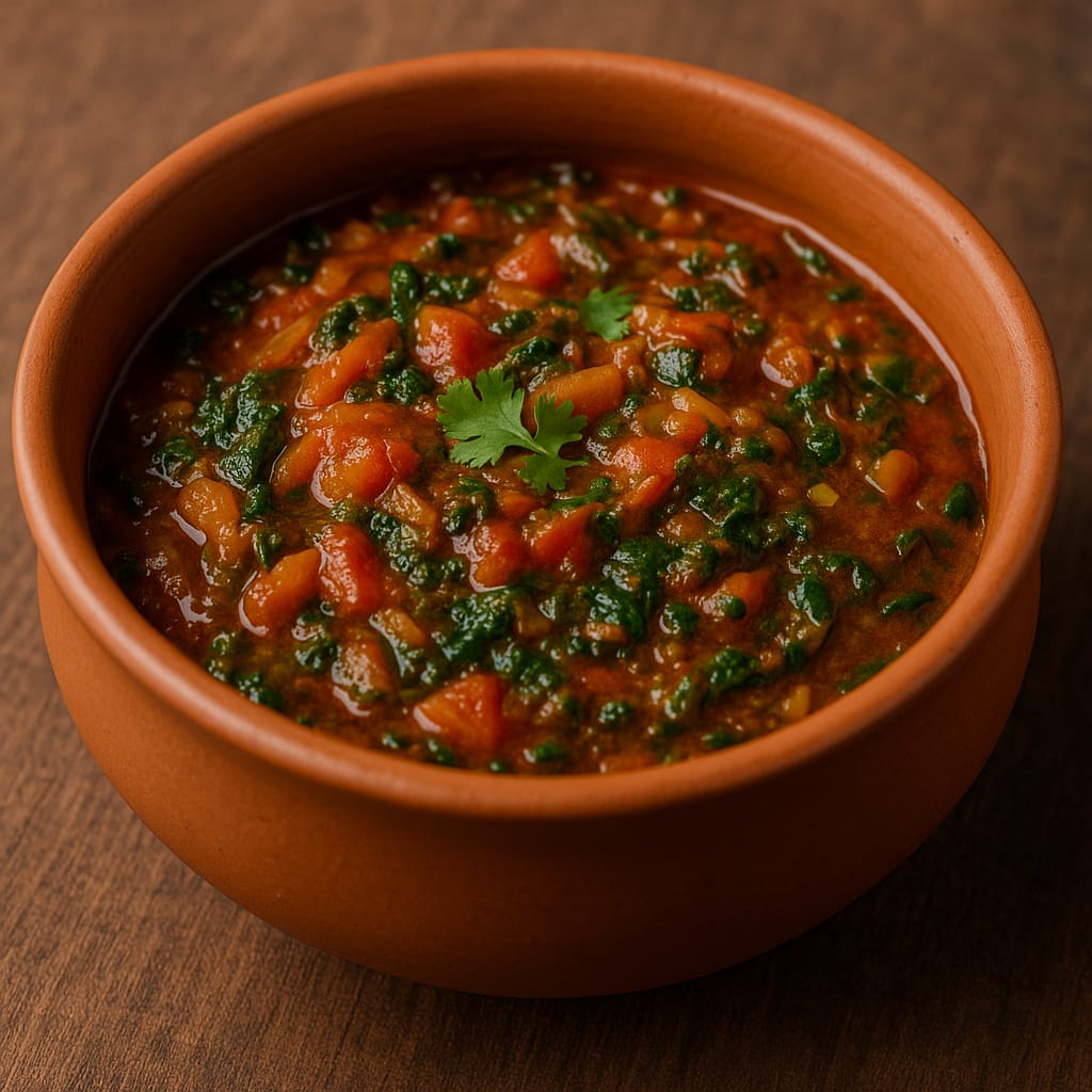 Menthikura Tomato Curry