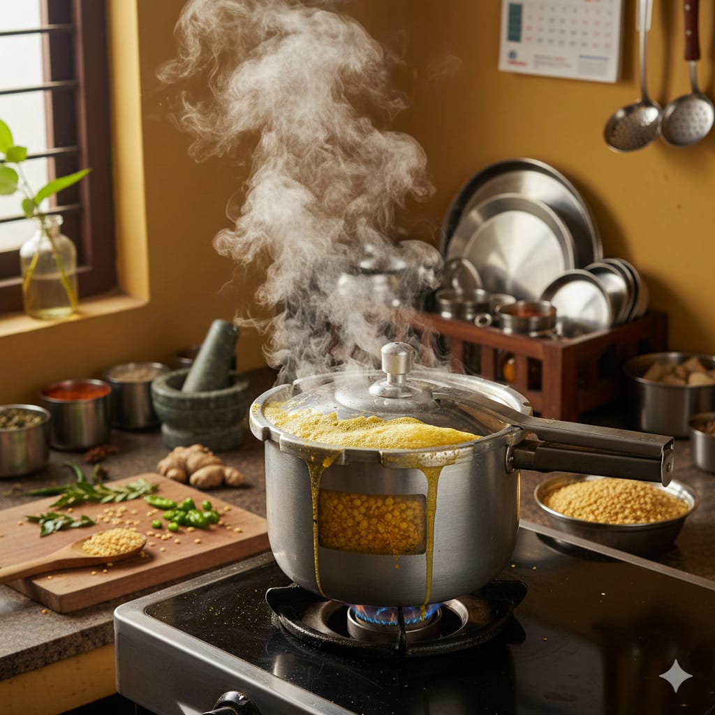 పప్పు త్వరగా ఉడకడం