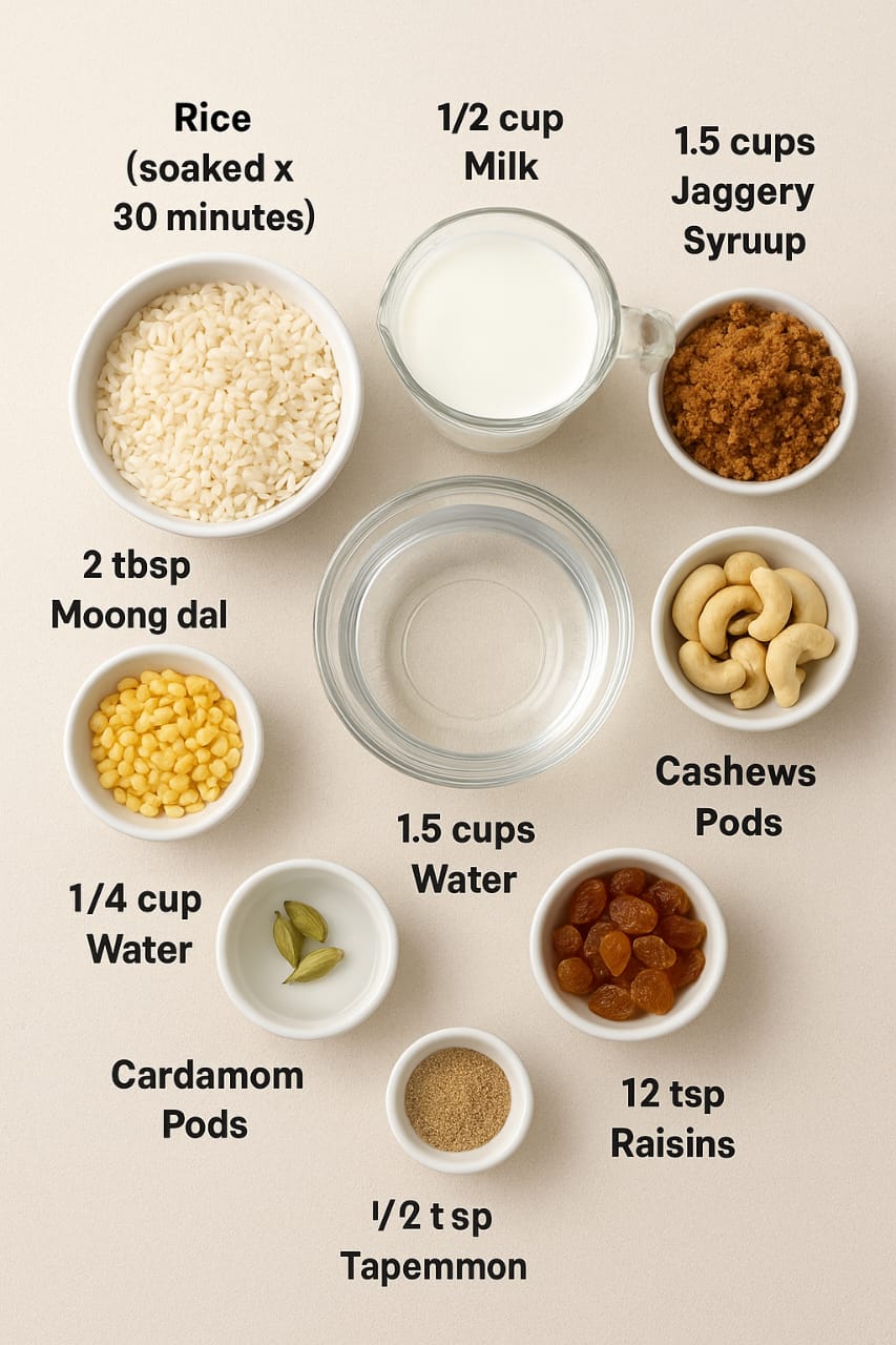 Paramannam Ingredients