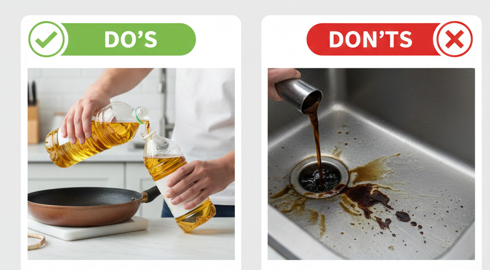 నూనెను సురక్షితంగా వాడే చిట్కా